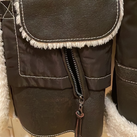 Brown Creenstone Winter Coat (European Brand) - Picture 7 of 15